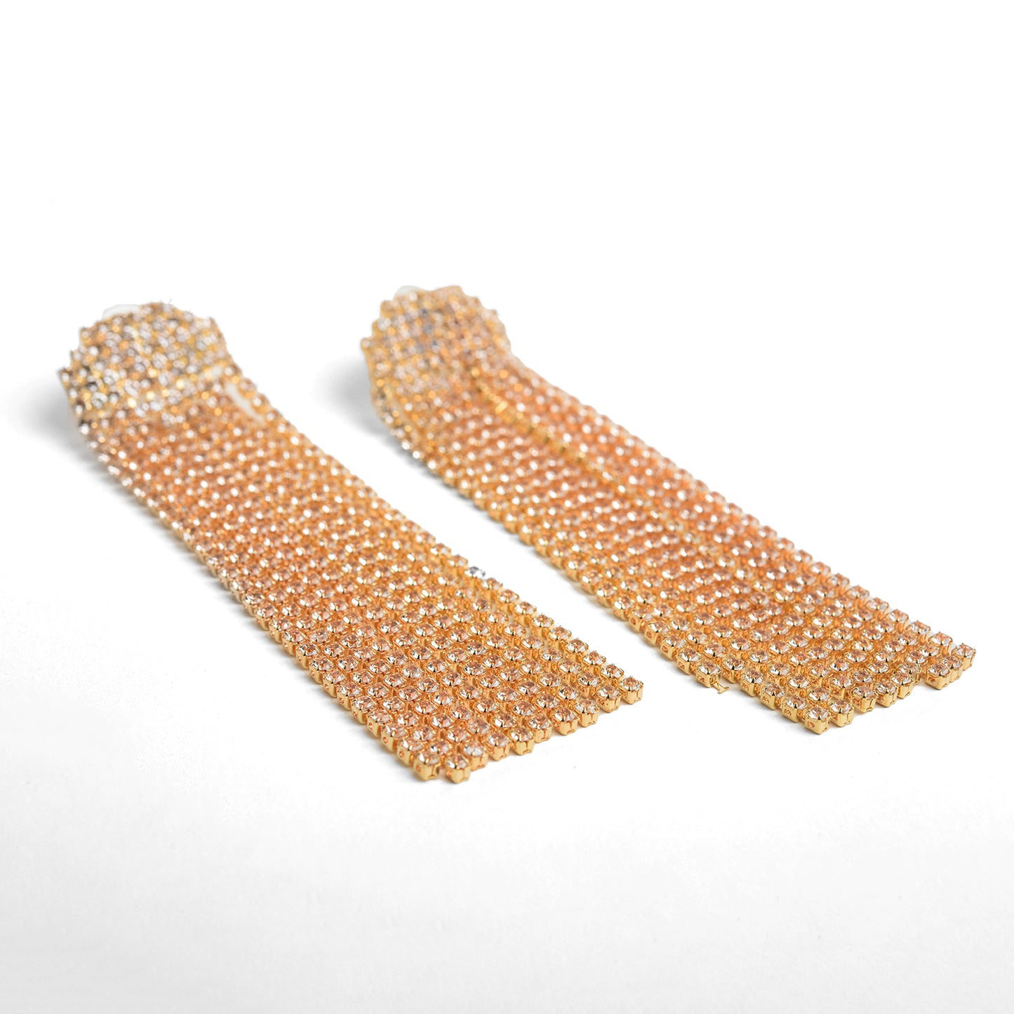 NIA -Golden crystal tassels